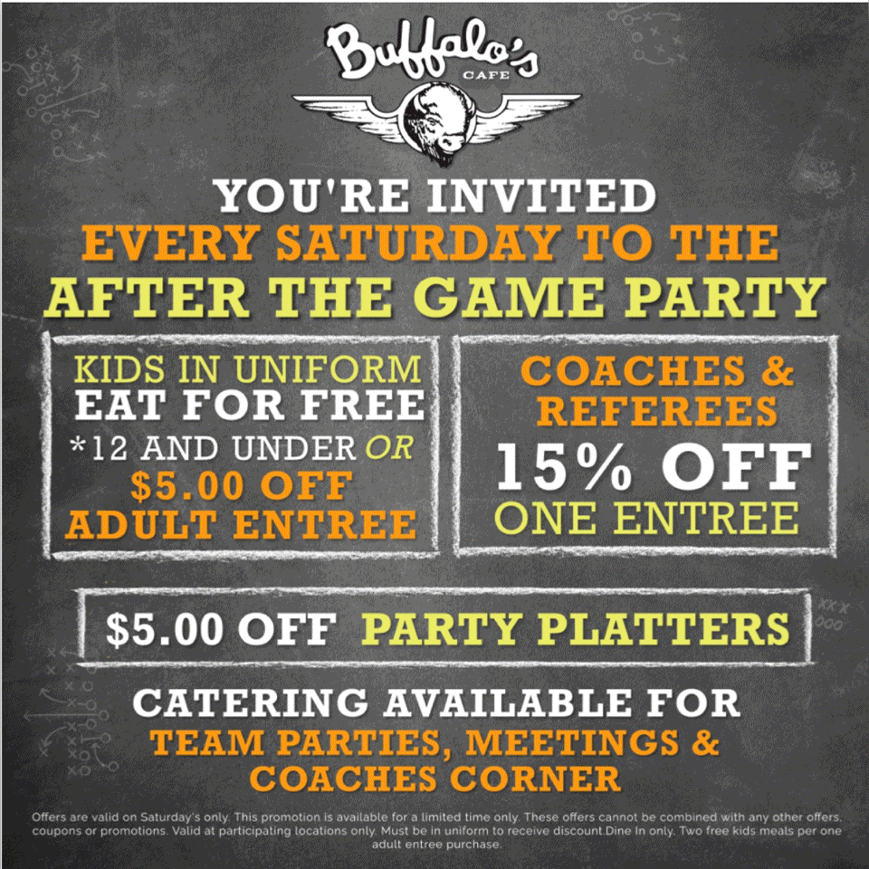 Buffalo's Cafe wings, burgers, sandwiches, bar in Kennesaw, GA